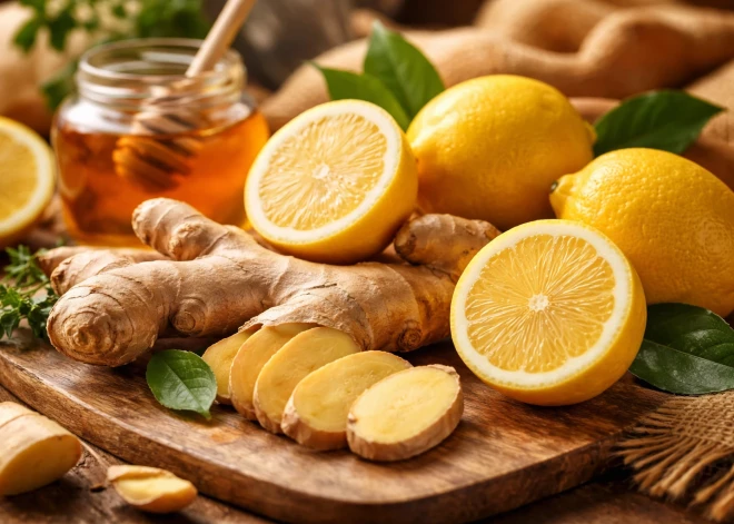 Iekļauj ziemas ēdienkartē ingveru un citronus