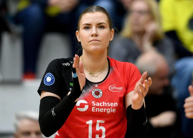 Marta Kamēlija Levinska spēlē izcili, taču "Dresdner" zaudē CEV Čempionu līgas mačā pret "Doc Conegliano"