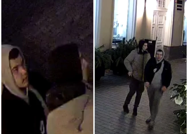 Rīgā tiek meklēti divi vīrieši, kuri uzbruka viesnīcas apsardzes darbiniekam