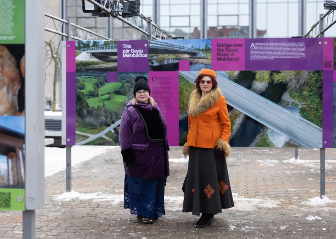 Pie t/c “Origo” Brīvdabas fotoizstāžu galerijā atklāta ceļojošā izstāde “Arhitektūra. Inženierija. Forma un faktūra”