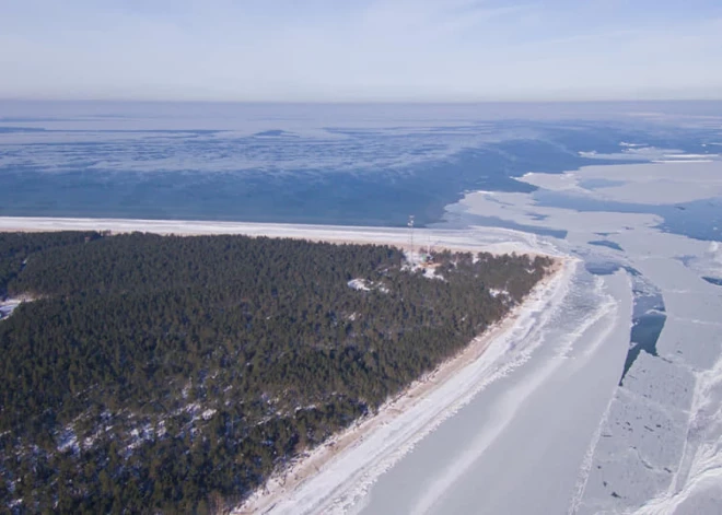 Talsu novadā aizliegts atrasties uz bīstamu iekšzemes ūdenstilpju un jūras piekrastes ūdeņu ledus