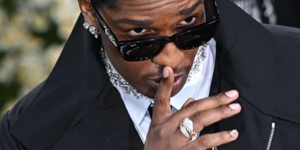 Pasaulslavenais reperis A$AP Rocky. 