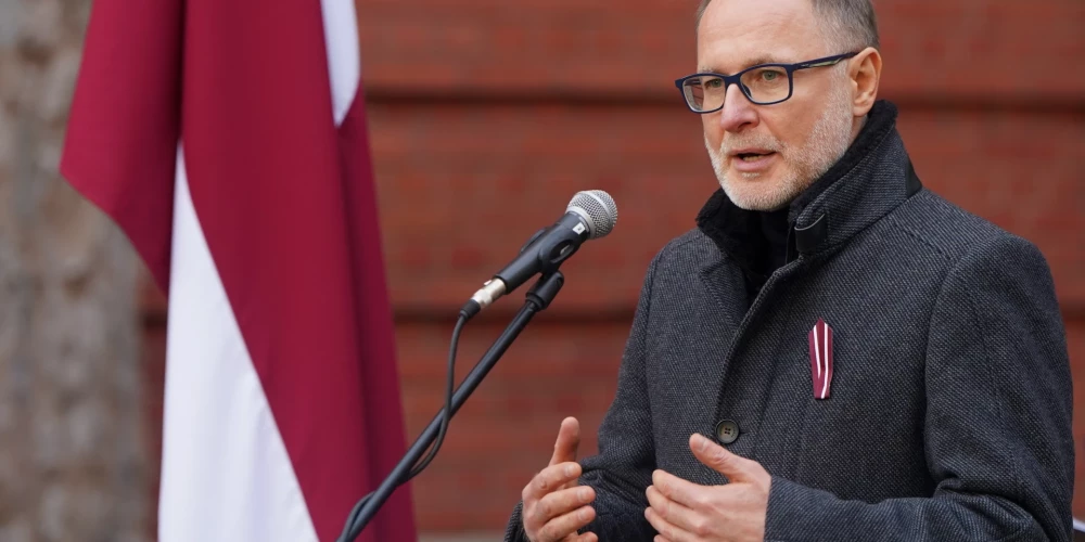 Aizsardzības ministrs Andris Sprūds.