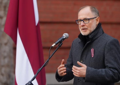 Aizsardzības ministrs Andris Sprūds.