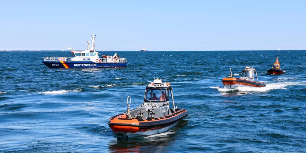 Vācijas policijas patrulē Baltijas jūrā. /Ilustratīvs attēls/ 