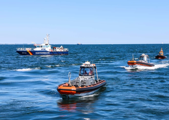 Ko Vācijas policija pašlaik dara Baltijas jūrā?