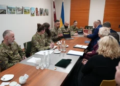 Daiga Mieriņa: Ukraina gatava veidot kopuzņēmumus militārajā jomā