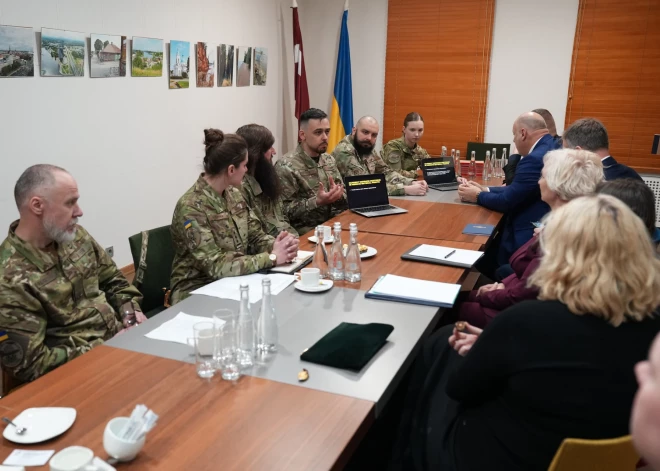 Daiga Mieriņa: Ukraina gatava veidot kopuzņēmumus militārajā jomā