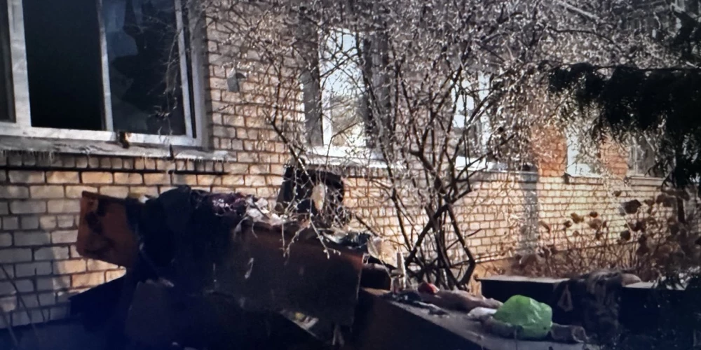 Последствия пожара.