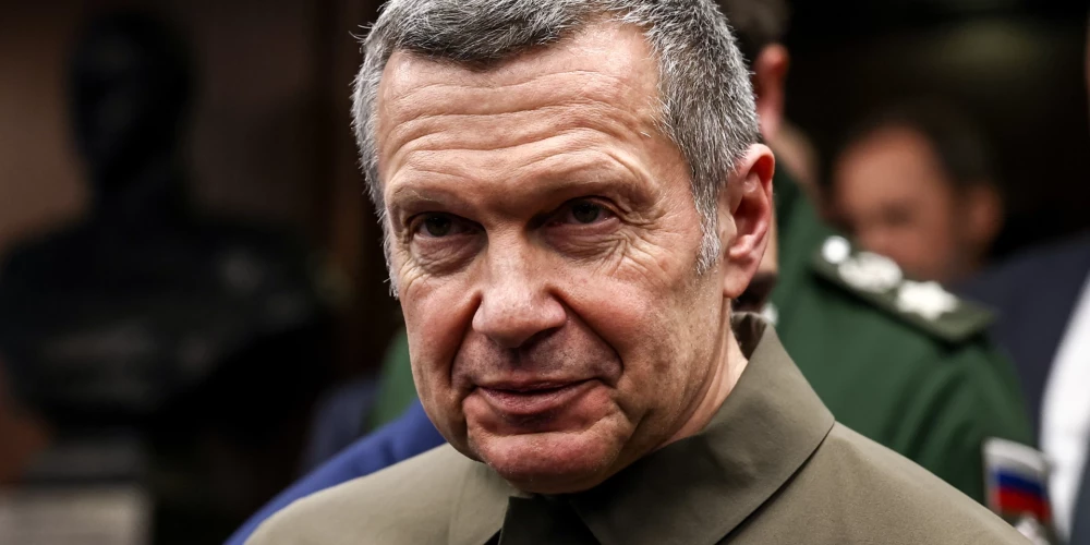 "Žurnālists", Kremļa rupors Vladimirs Solovjovs.