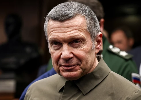 "Žurnālists", Kremļa rupors Vladimirs Solovjovs.