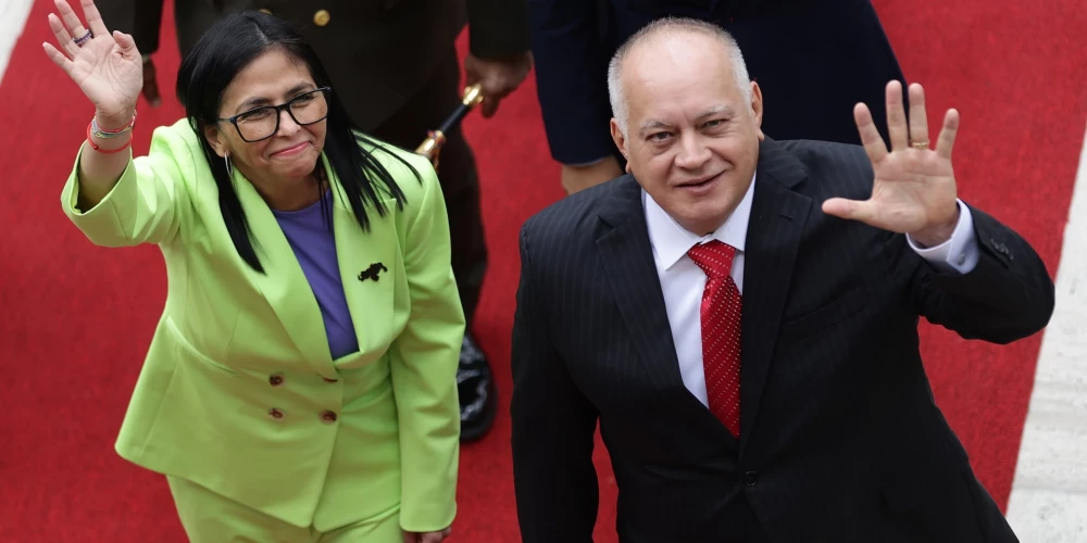 Родригес и Кабельо сейчас руководят Венесуэлой.