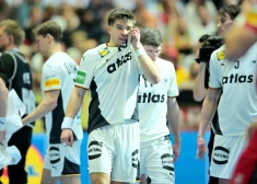 Renārs Uščins nespēj glābt Vāciju no negaidīta zaudējuma Serbijai, izkļūšana no Eiropas čempionāta apakšgrupas kļūst sarežģīta