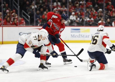 "Panthers" viesos ar 5:2 (1:0, 2:2, 2:0) guva panākumu pār Vašingtonas "Capitals".