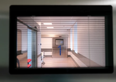 Paula Stradiņa Klīniskās universitātes slimnīcas telpa.