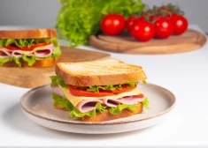 Бутерброд с сыром, помидором и ветчиной: простой рецепт, который всегда выручает