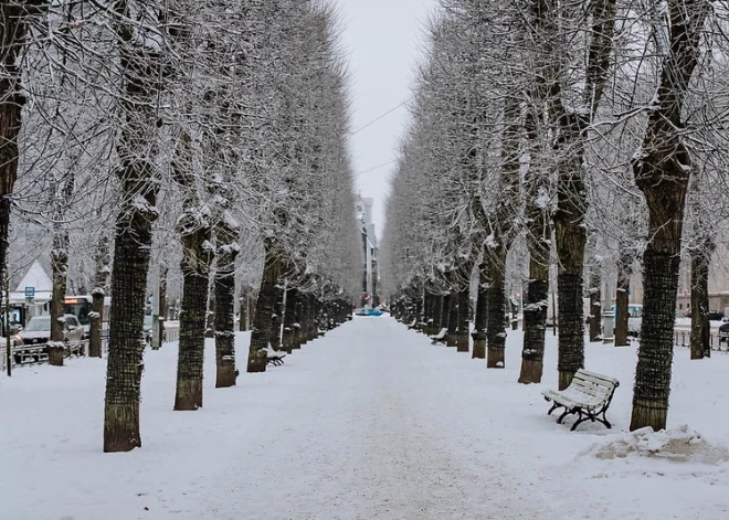 В понедельник в Латвии будет холодно и сухо, на востоке до -20°