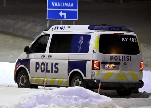 Somijas policijas patruļas automašīna.