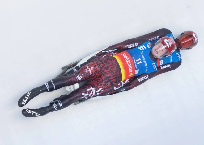 Bots/Plūme Eiropas čempionātā kamaniņu sportā ieņem piekto vietu