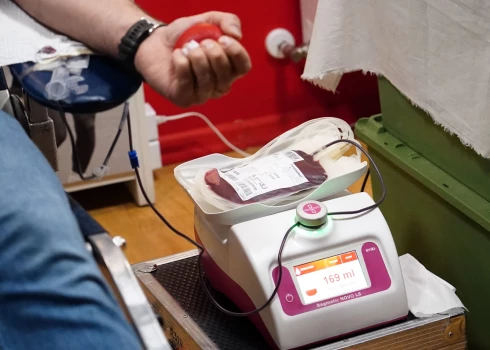 Pērn no kompensācijas par asins ziedošanu donori atteikušies 5141 reizi. 