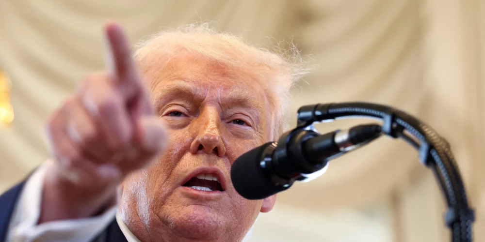 ASV prezidents Donalds Tramps.