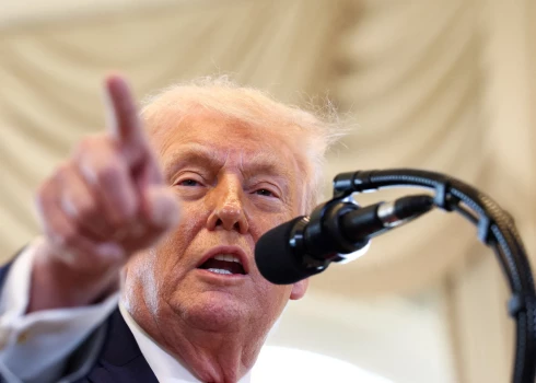 ASV prezidents Donalds Tramps.