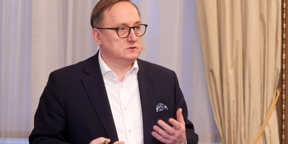 Latvijas Bankas prezidents Mārtiņš Kazāks.