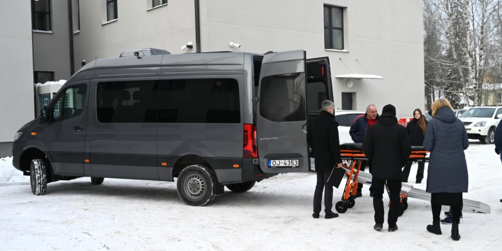 Jaunais mobilitātes veicināšanas transports (foto: Liene Valaine / Preiļu novada pašvaldība)