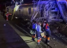 Vilcienu katastrofas vieta Spānijas dienvidos