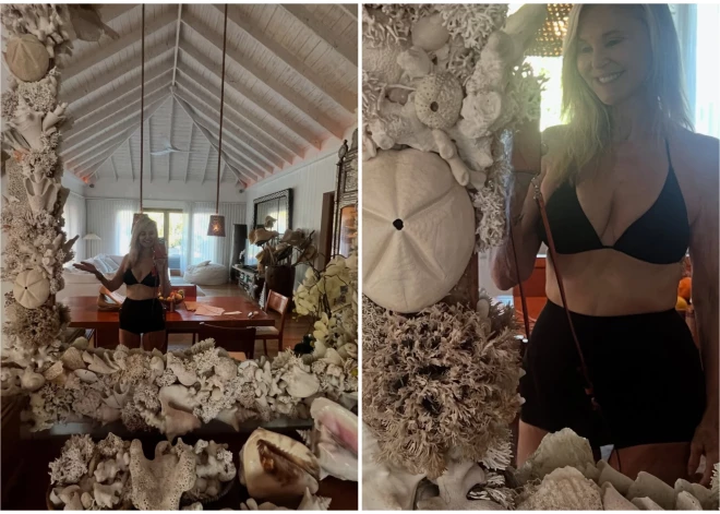 Iedvesmojoši! 71 gadu vecā Kristija Brinklija demonstrē satriecošu figūru pludmales tērpā