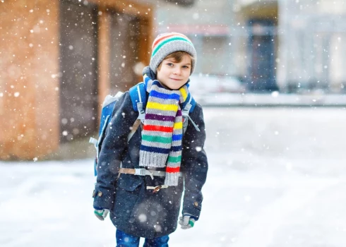 Школьникам до 12 лет разрешено не идти на уроки при -20.
