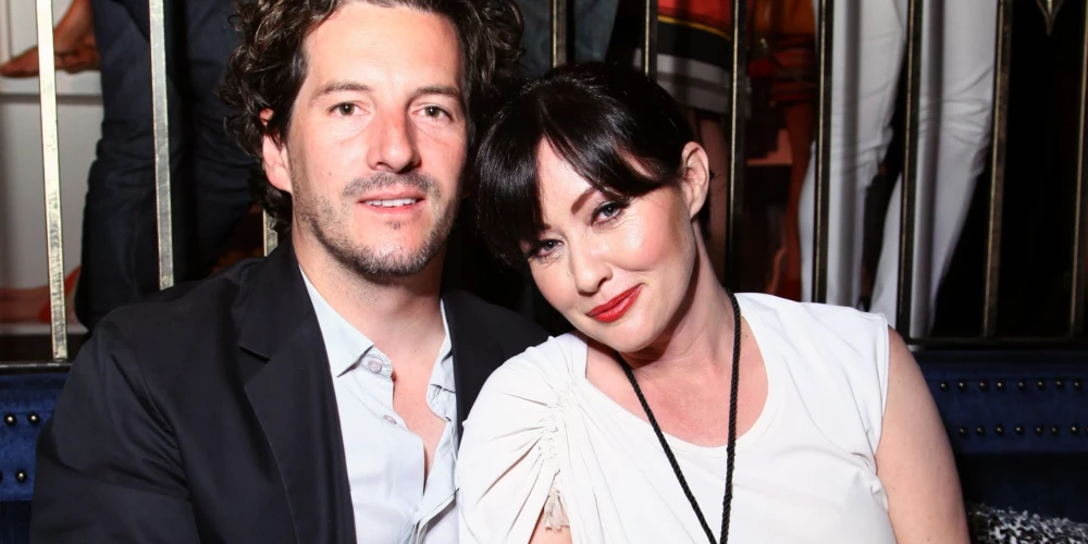 Курт Исвариенко и Шеннен Доэрти в 2012 году.