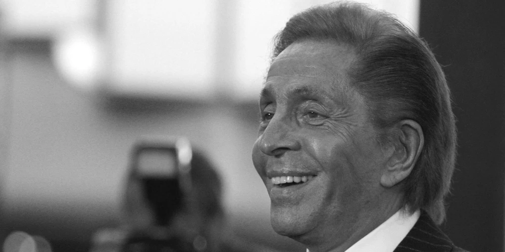 Mūžībā devies leģendārais itāļu modes dizainers Valentino.