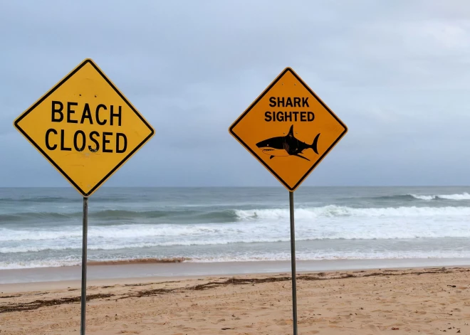 Haizivis uzbrūk vietējiem, Sidnejā nākas slēgt pludmales