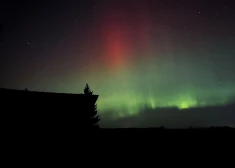 FOTO, VIDEO: "Tumsā dzimst visspožākā gaisma" - Latvijā novērota ziemeļblāzma