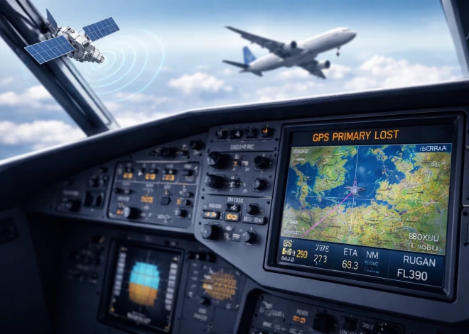 Рекордные помехи GPS в Латвии: число сбоев в небе выросло на 55% за год