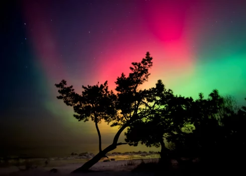 Ziemeļblāzma Saulkrastos.