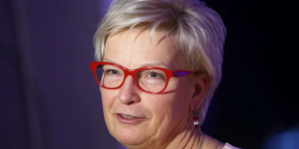 Latviešu uzņēmēja, mūzikas menedžere Elita Mīlgrāve.