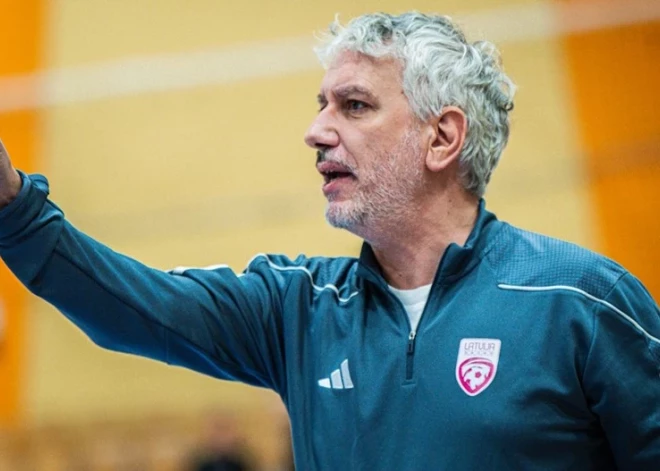 Latvijas telpu futbola izlases treneris aicina izbaudīt Rīgā notiekošo Eiropas čempionātu