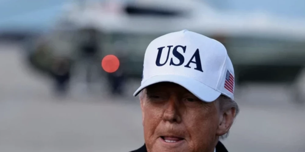 ASV prezidents Donalds Tramps.