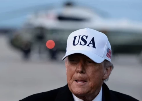 ASV prezidents Donalds Tramps.