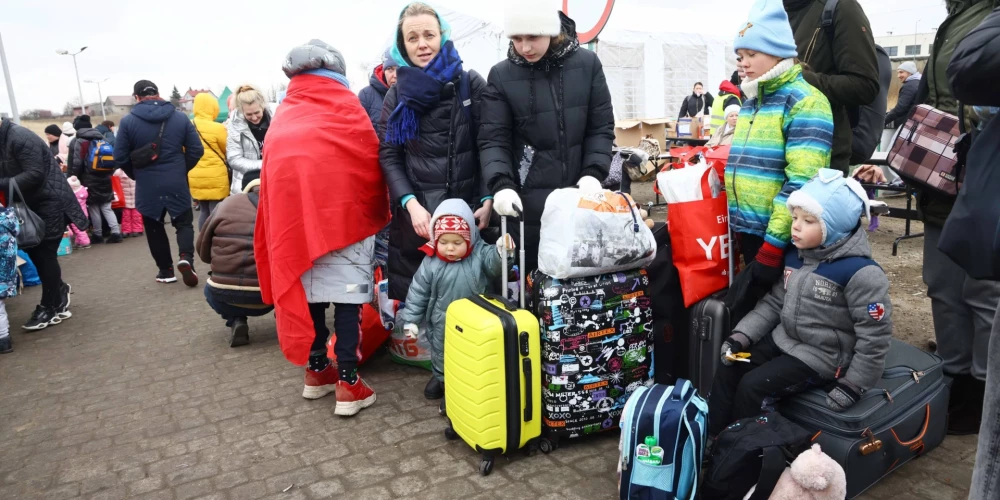 Pēc Krievijas invāzijas Ukrainu pameta miljoniem iedzīvotāju, daudziem dodoties uz Poliju