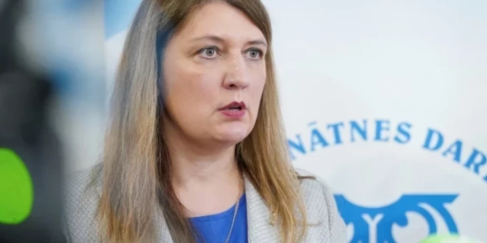 Председатель Латвийского профсоюза работников образования и науки Инга Ванага.