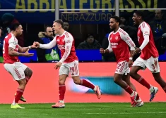 "Arsenal" turpina uzvaras gājienu UEFA Čempionu līgā un pieveic finālisti "Inter", čempione "Paris Saint Germain" paklūp Lisabonā