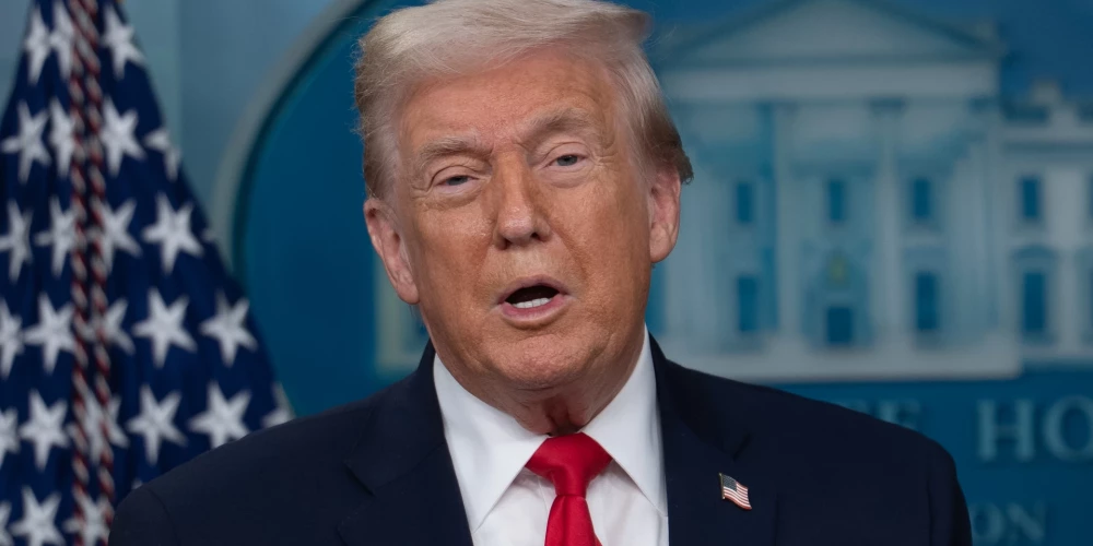 ASV prezidents Donalds Tramps.