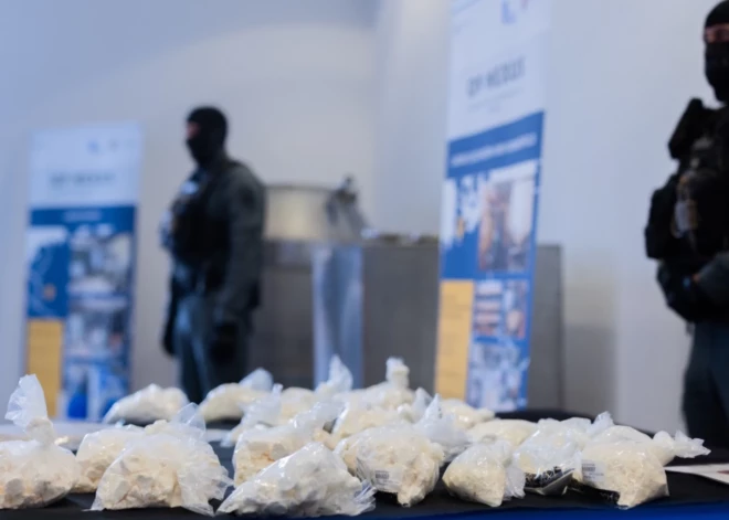 Eiropā likvidēts plašs sintētisko narkotiku ražošanas tīkls