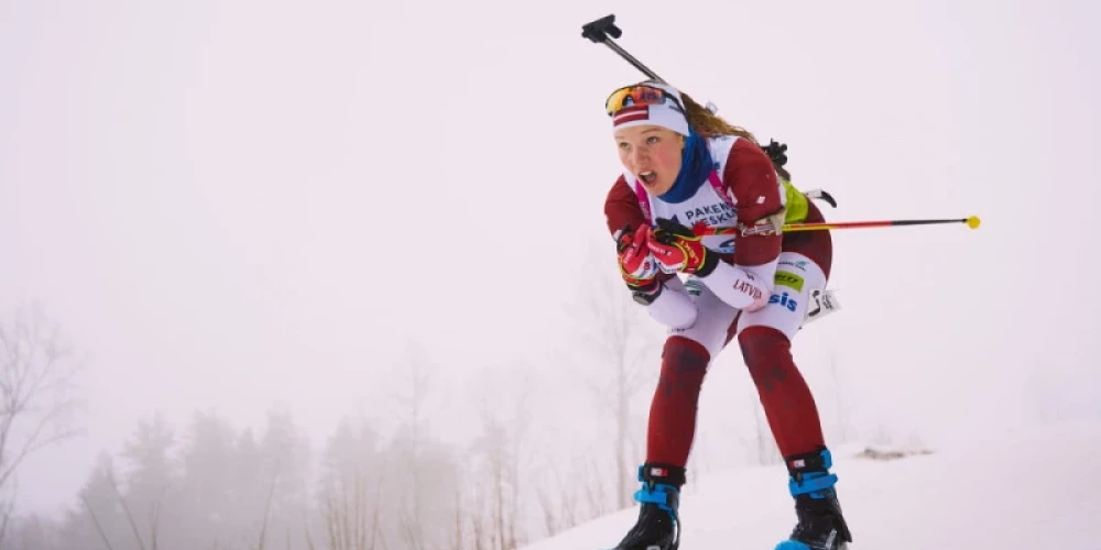 Elzai Bleidelei līdz medaļai trūka septiņas sekundes. 