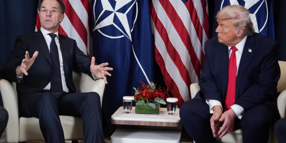 ASV prezidents Donalds Tramps paziņojis, ka ir panācis vienošanos ar NATO aliansi.