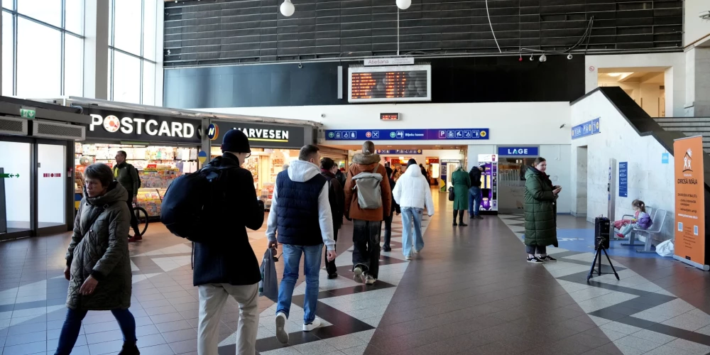 Rīgas Centrālā dzelzceļa stacija.