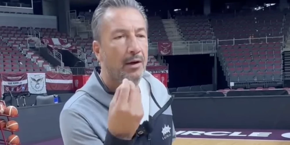 Itāļu basketbola treneris Luka Banki.